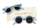 Grech & Co. ümbertöödeldud plastikust päikeseprillid lastele 18 kuud – 10 aastat – Light Blue