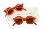 Grech & Co. ümbertöödeldud plastikust päikeseprillid lastele 18 kuud – 10 aastat – Rust