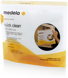Medela steriliseerimise kott mikrolaineahjus kasutamiseks Quick Clean