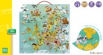 Vilac puidust magneetiline kaart Euroopa